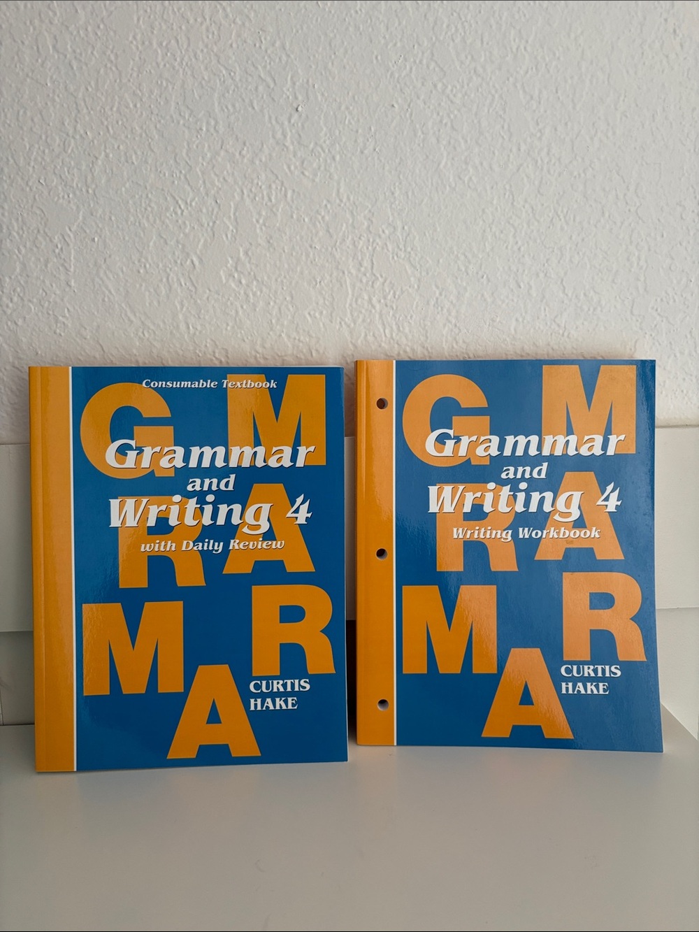 NEW Saxon Grammar & Writing Grade 4 Consumable Textbook + Writing homeschool